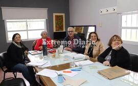 Imagen de Reuni&oacute;n de trabajo entre Nizar Esper y la comisi&oacute;n del Samco N&deg;50