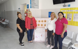 Imagen de Octubre Rosa: El &Aacute;rea de Salud de la Comuna realiz&oacute; actividades de prevenci&oacute;n sobre el C&aacute;ncer de Mama durante todo el mes.