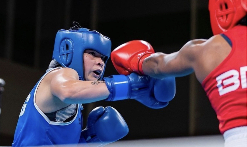 Imagen de Lorena Balbuena compiti&oacute; en los Juegos Panamericanos de Chile 2023.
