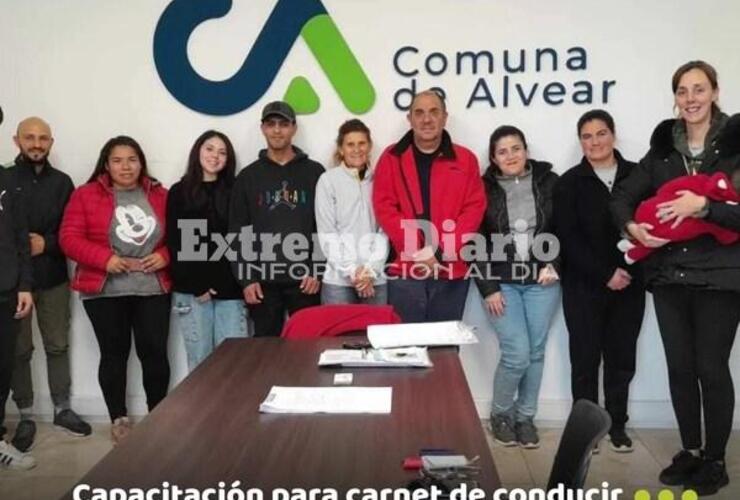 Imagen de Alvear: Se realizó la capacitación para nuevas licencias de conducir y ampliación