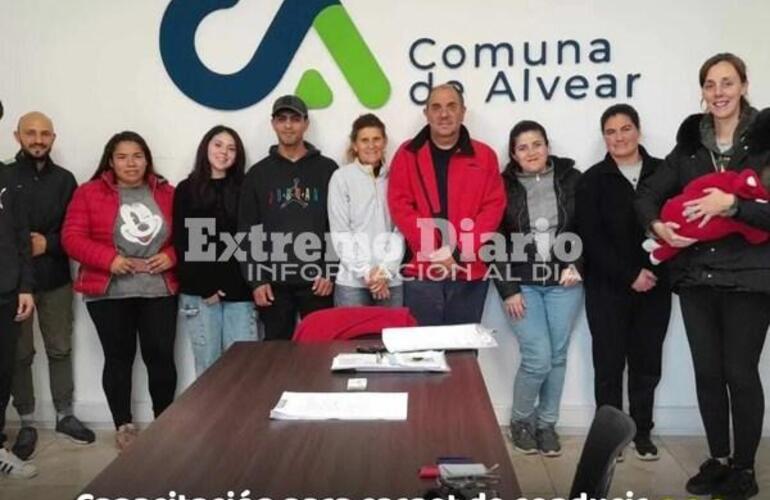 Imagen de Alvear: Se realizó la capacitación para nuevas licencias de conducir y ampliación