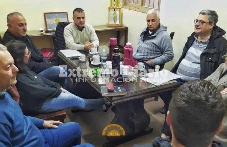 Imagen de Los concejales se reunieron con representantes del &aacute;rea de Hacienda de la Municipalidad