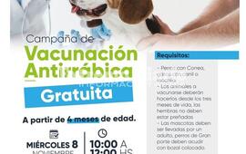 Imagen de Nueva jornada de vacunaci&oacute;n antirr&aacute;bica gratuita en Fighiera