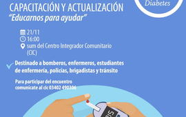 Imagen de Mes Azul: Capacitaci&oacute;n y Actualizaci&oacute;n sobre Diabetes en General Lagos.