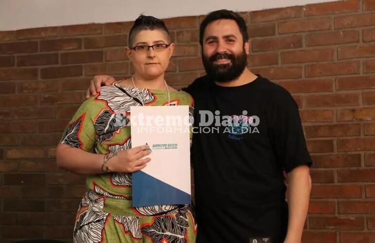 Imagen de Tamara Martinelli present&oacute; su libro �Suspiros ahogados� en el Centro Cultural