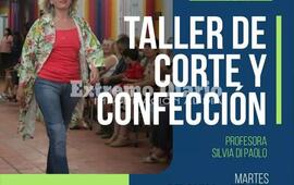 Imagen de Hoy: El taller de corte y confecci&oacute;n realizar&aacute; su muestra de fin de a&ntilde;o