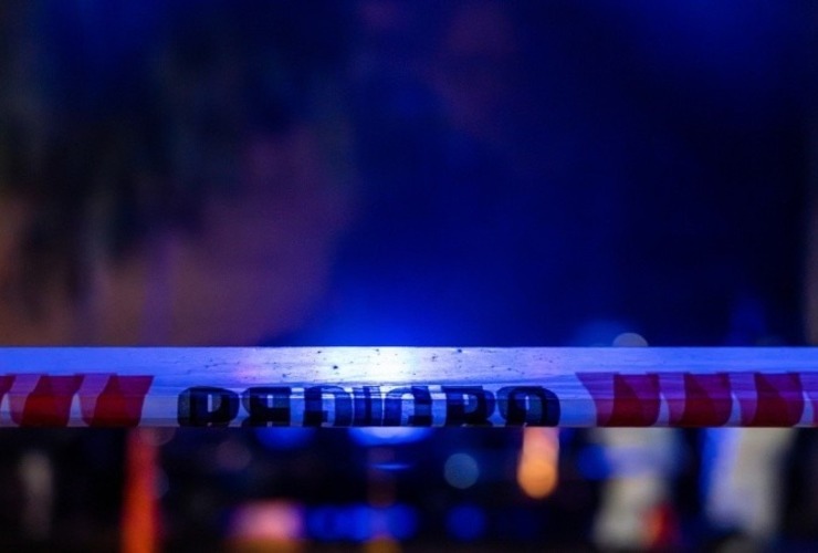 Personal policial trabaj&oacute; en la zona del ataque. (Ana Isla/Rosario3)