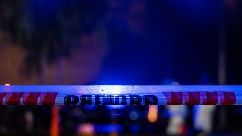 Personal policial trabaj&oacute; en la zona del ataque. (Ana Isla/Rosario3)