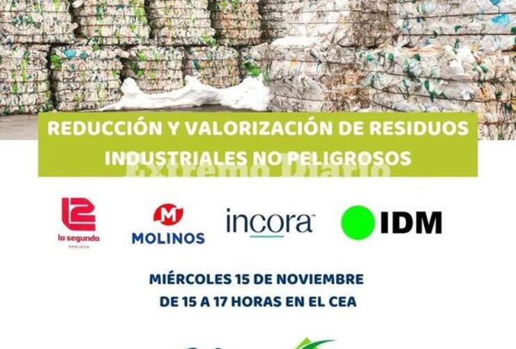 Imagen de Jornada sobre reducción y valorización de residuos industriales no peligrosos en Alvear