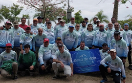 Imagen de Los Pescadores Unidos del Rowing Club, salieron 3&ordm; puesto en el Campeonato Provincial.