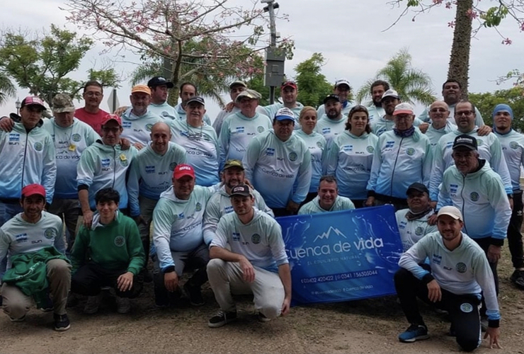 Imagen de Los Pescadores Unidos del Rowing Club, salieron 3&ordm; puesto en el Campeonato Provincial.