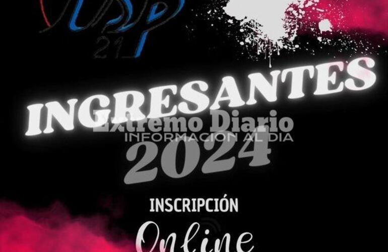 Imagen de El 20 de noviembre abrirá la inscripción al Profesorado N°21