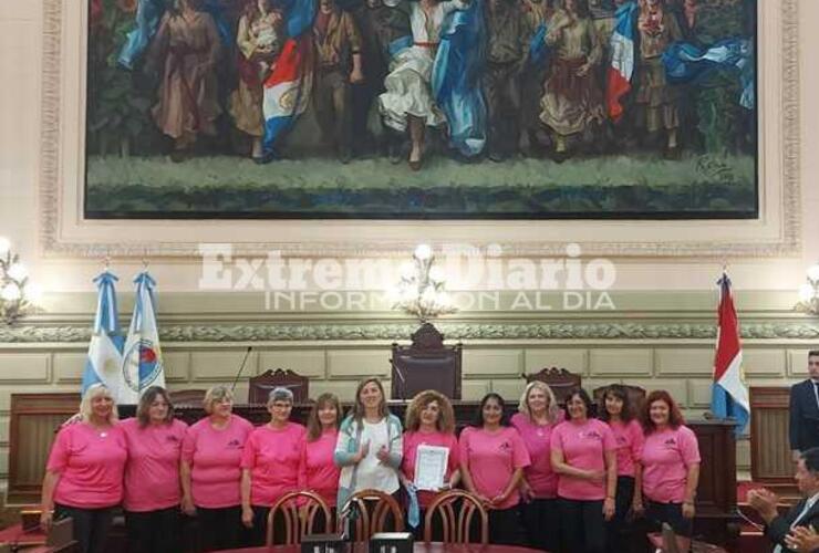 Imagen de La actividad solidaria del grupo �Reinas Tejedoras� fue declarada de inter&eacute;s por la C&aacute;mara de Diputados de Santa Fe.