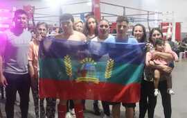 Imagen de Alumnos de Artes Marciales de Fighiera, se destacaron en Villa Amelia.