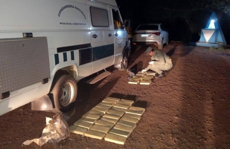 Se incaut&oacute; un total de 48 panes con cannabis sativa. (Gendarmer&iacute;a)