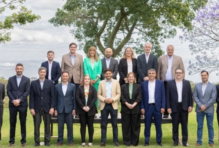 El futuro gabinete provincial se hizo presente este martes en Cayast&aacute;.