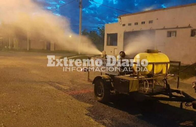 Imagen de Comenzaron las tareas de fumigaci&oacute;n contra los mosquitos