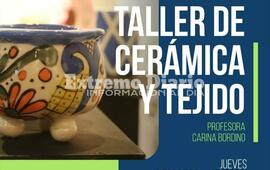 Imagen de Se realizar&aacute; la muestra de fin de a&ntilde;o del taller de cer&aacute;mica y tejido a cargo de Carina Bordino
