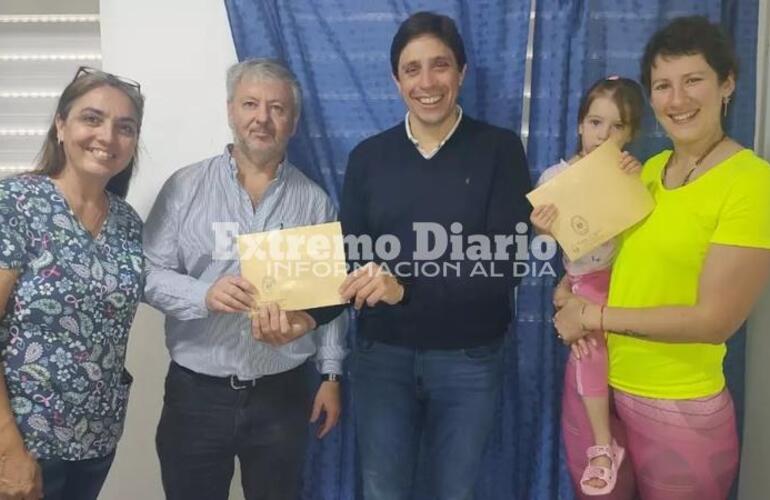 Imagen de Fighiera: El Samco entregó los premios del bono contribución