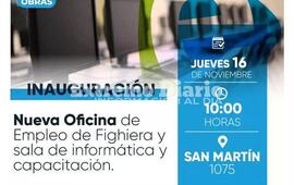 Imagen de La Comuna de Fighiera inaugura su nueva oficina de empleo