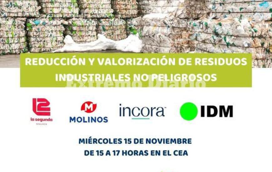 Imagen de Hoy: Alvear realiza una jornada sobre reducci&oacute;n y valorizaci&oacute;n de residuos industriales no peligrosos