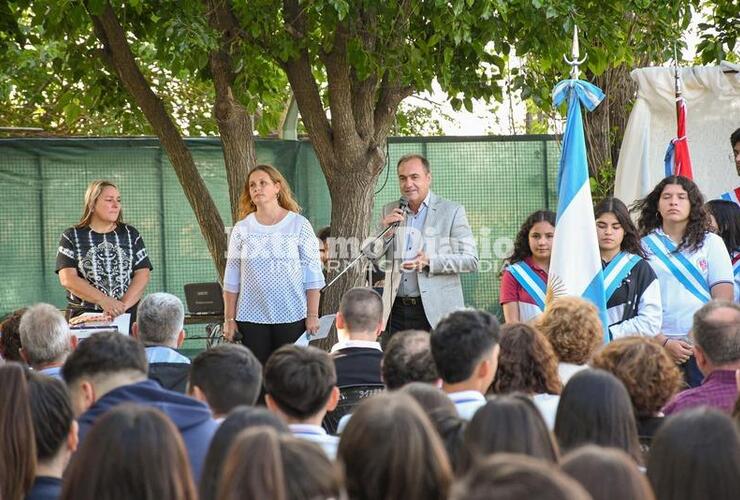 Imagen de Alvear celebró el 55° aniversario de la Escuela Comercial N°8187