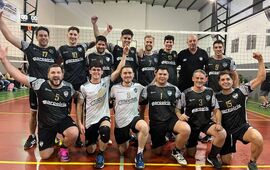 Imagen de Uni&oacute;n en Semifinales de la Liga O.D.I. en V&oacute;ley Masculino.