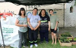 Imagen de Se llev&oacute; adelante una nueva jornada de EcoCanje en el vivero municipal