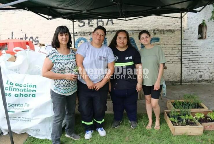 Imagen de Se llevó adelante una nueva jornada de EcoCanje en el vivero municipal