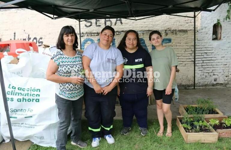 Imagen de Se llevó adelante una nueva jornada de EcoCanje en el vivero municipal