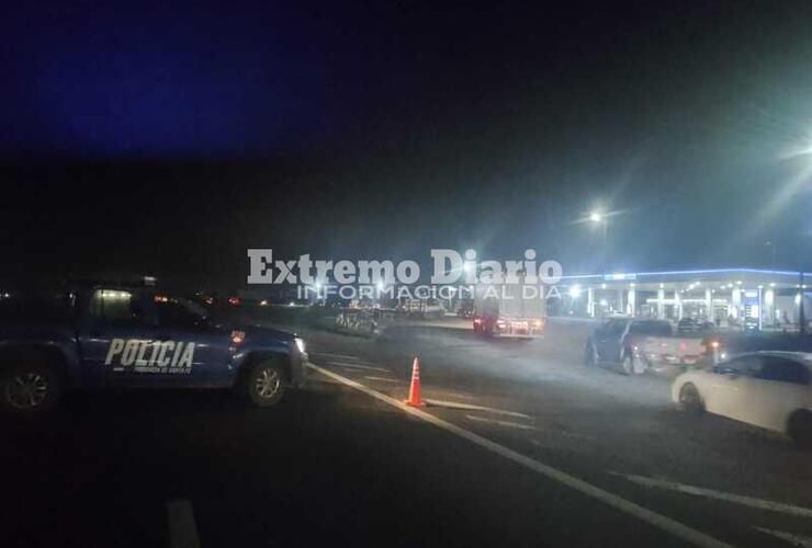 Imagen de Trágico accidente en autopista altura Fighiera