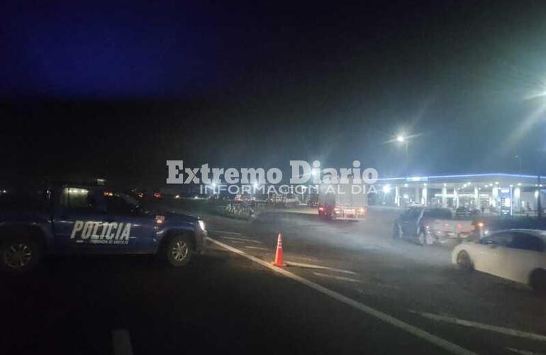Imagen de Trágico accidente en autopista altura Fighiera