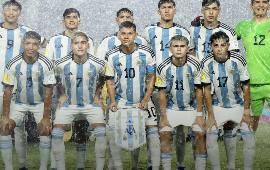 Imagen de La Selecci&oacute;n Argentina Sub-17 gole&oacute; 5-0 a Venezuela y pas&oacute; a Cuartos de Final del Mundial.