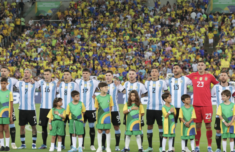 Imagen de Argentina venció 1 a 0 a Brasil por las Eliminatorias Sudamericanas.