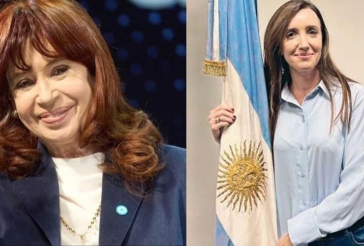 Imagen de Cristina Kirchner recibe esta tarde a Victoria Villarruel en el Senado para una reunión de transición