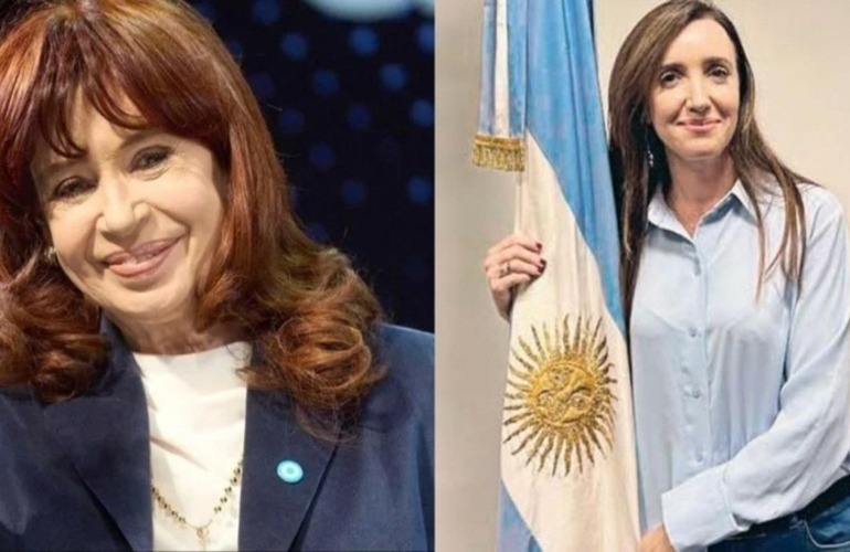 Imagen de Cristina Kirchner recibe esta tarde a Victoria Villarruel en el Senado para una reunión de transición