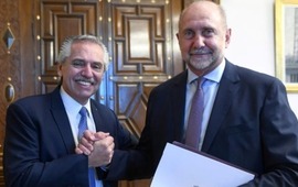 Perotti envi&oacute; una carta a Fern&aacute;ndez a pocos d&iacute;as del traspaso de mando en ambas gestiones. (Presidencia de la Naci&oacute;n)