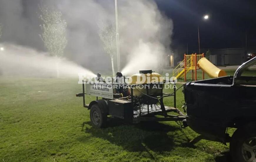 Imagen de Avanzan las fumigaciones contra los mosquitos en Arroyo Seco