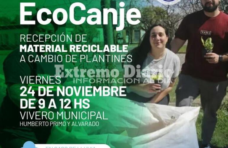 Imagen de Hoy: Jornada de EcoCanje en el vivero municipal