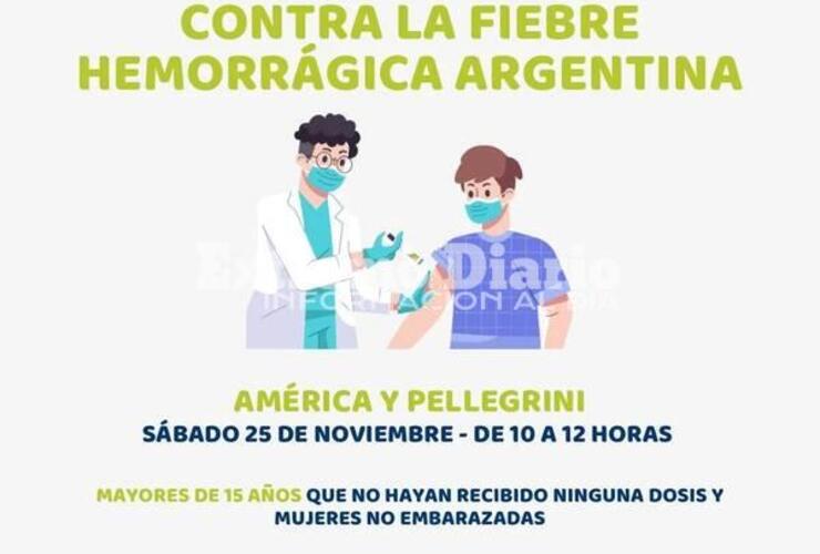 Imagen de Campaña de vacunación contra la fiebre hemorrágica argentina en Alvear