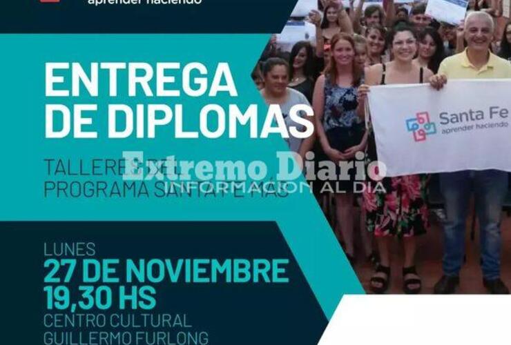 Imagen de La Municipalidad entregará los diplomas del Santa Fé Más