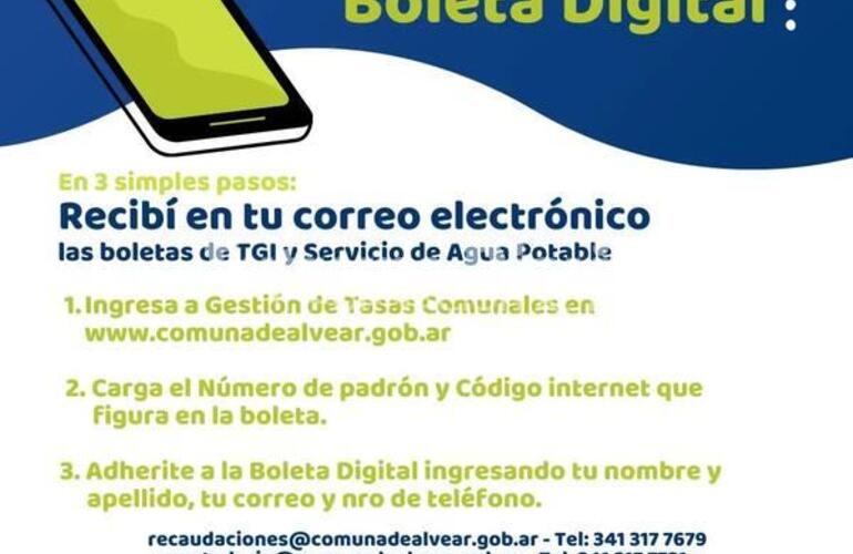 Imagen de Alvear: Los vecinos ya pueden adherirse al pago digital