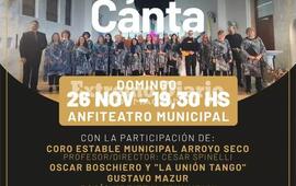 Imagen de Hoy: Se realizar&aacute; el festival �Arroyo Canta� en el Anfiteatro Municipal