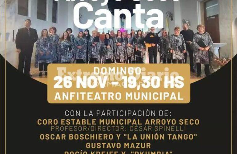 Imagen de Hoy: Se realizará el festival Arroyo Canta en el Anfiteatro Municipal