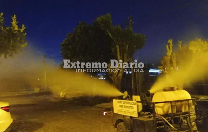Imagen de Contin&uacute;an las fumigaciones contra los mosquitos en Arroyo Seco