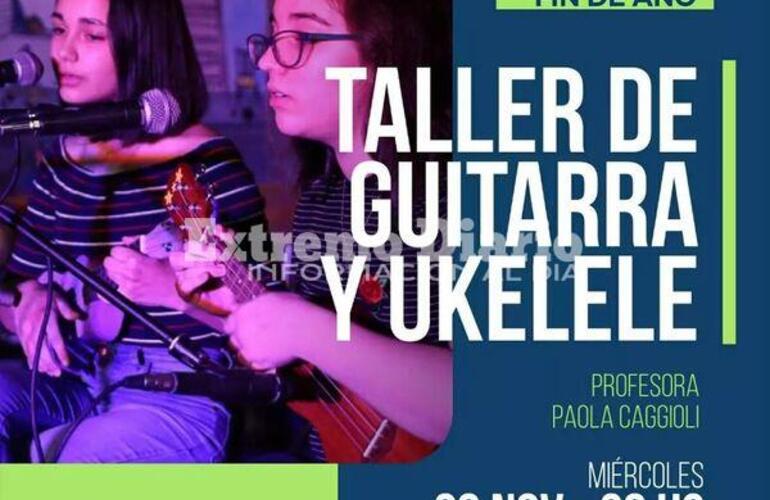 Imagen de Muestra de fin de año del taller de guitarra y ukelele a cargo de la profesora Paola Caggioli