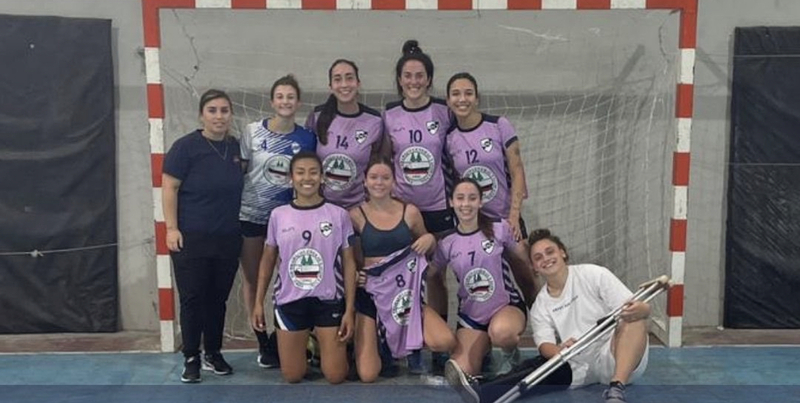 Imagen de Nueva victoria del handball femenino de Libertad de General Lagos en la 'Copa Rosario'