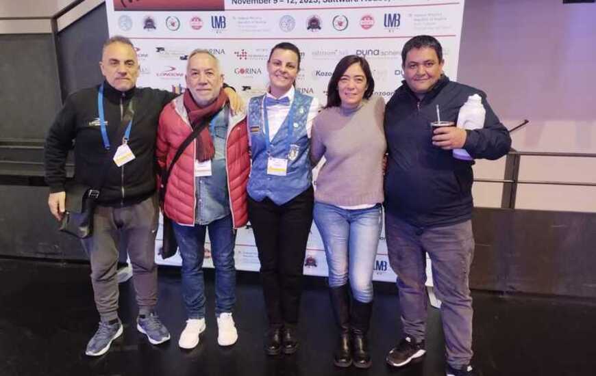 Imagen de Nelson Carrieri fue delgado de la Selecci&oacute;n Argentina de Billar 5 Quillas en el Mundial de Austria.