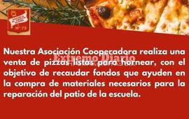 Imagen de Escuela Fiscal: Venta de pizza para recaudar fondos