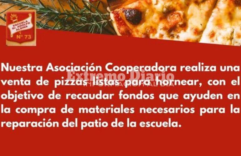 Imagen de Escuela Fiscal: Venta de pizza para recaudar fondos